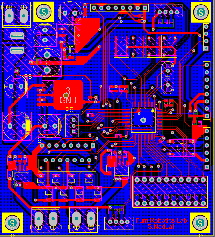 Inversed pendulum robot design